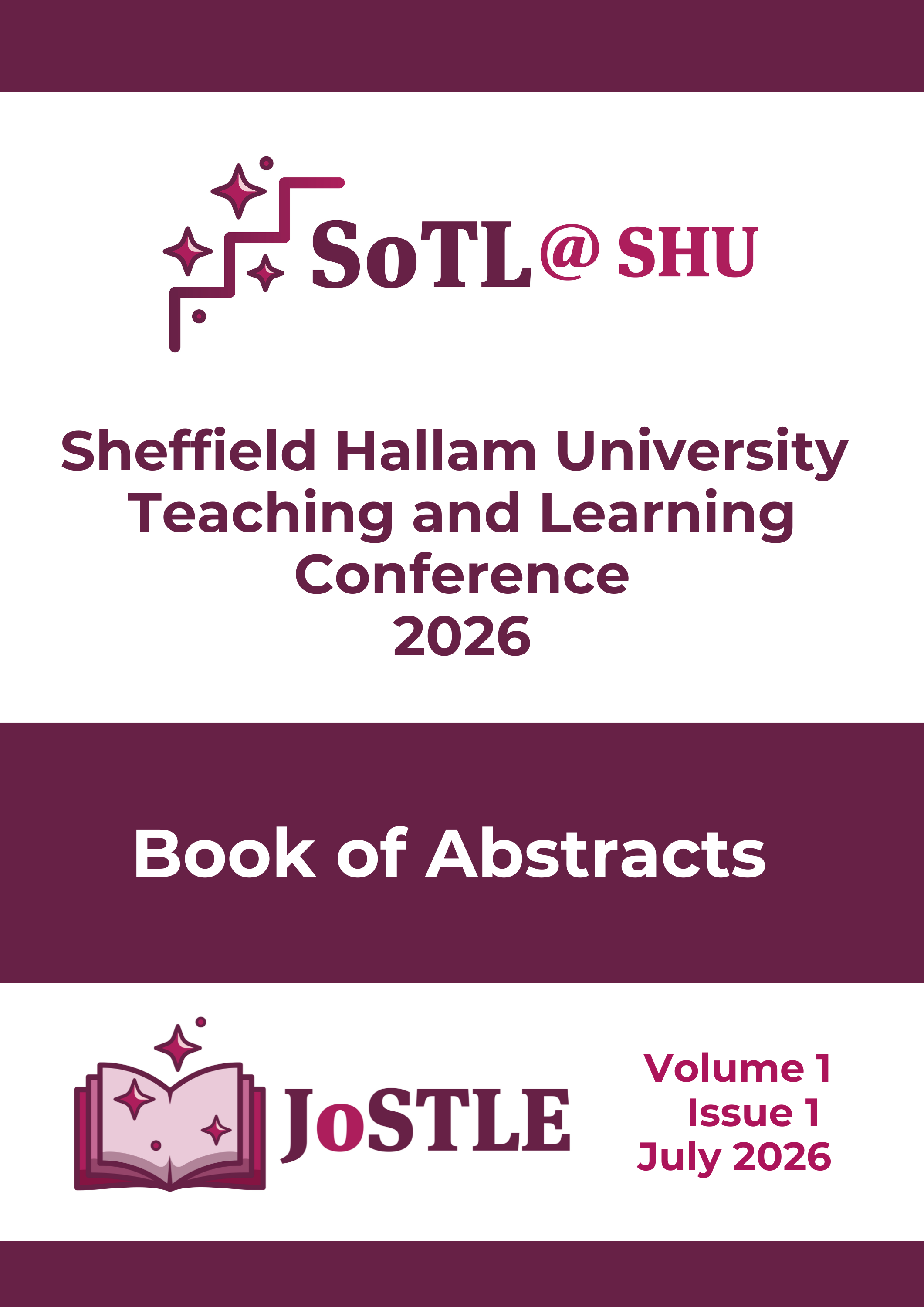 Sheffield Hallam University Teaching and Learning Conference 2026 Book of Abstracts